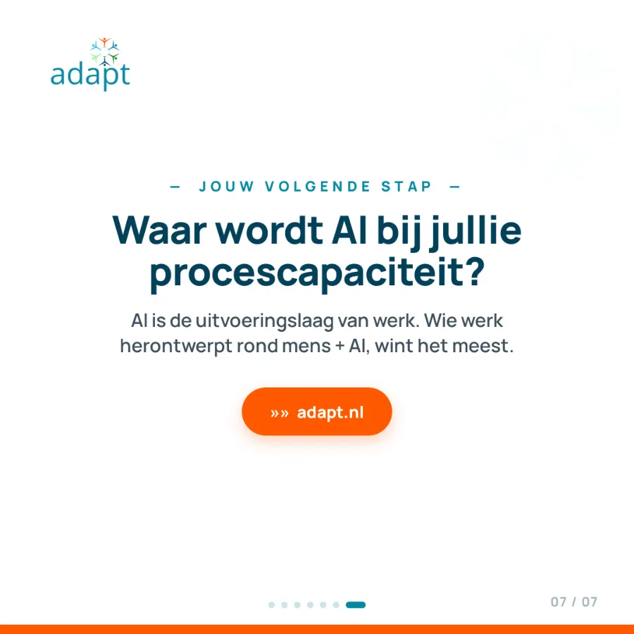 Jouw volgende stap