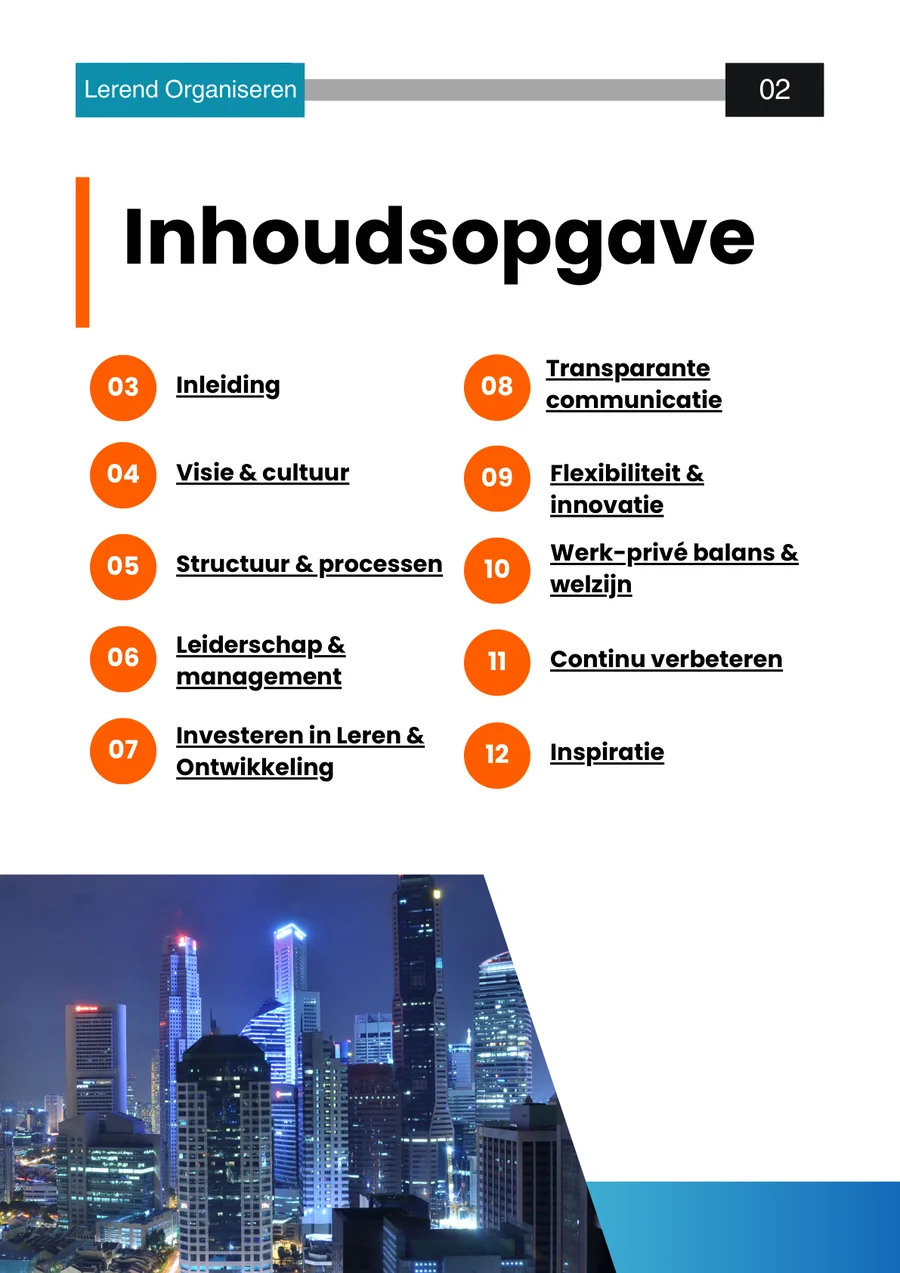 Inhoudsopgave