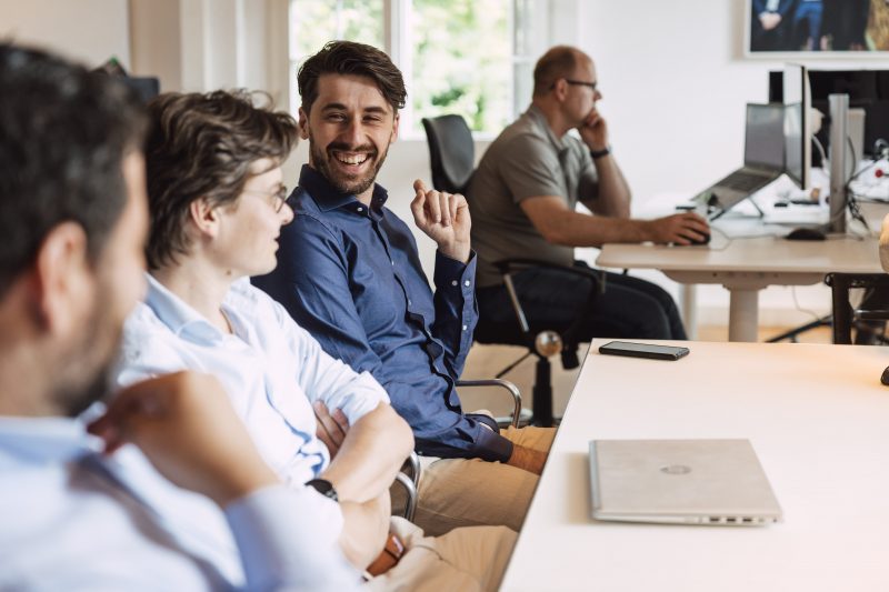 Collega's in gesprek